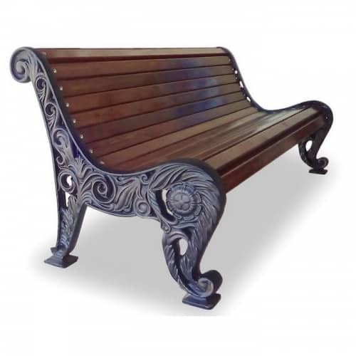 Купить Скамейка Хоббика Нескучный сад чугунная 180 см по низкой цене