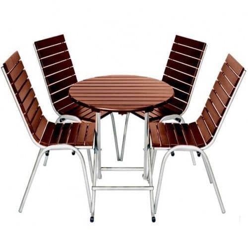 Купить Комплект мебели Хоббика Вишня 80 садовой по низкой цене