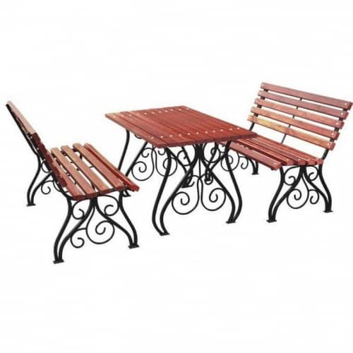 Купить Комплект мебели Хоббика Вена садовой 150 см по низкой цене