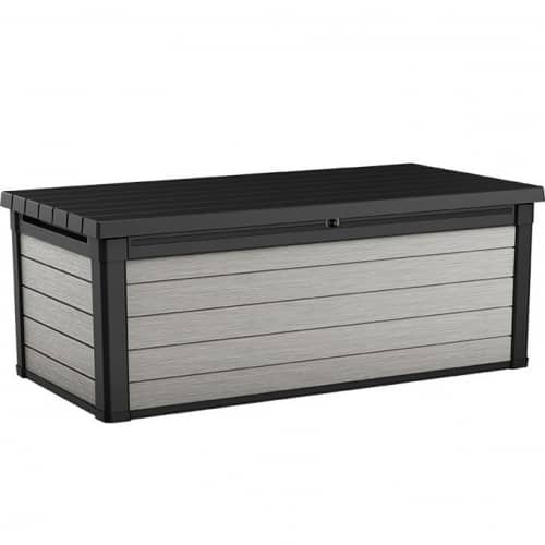 Купить Сундук Keter Denali DuoTech Deck Box из пластика антрацит 265 л по низкой цене