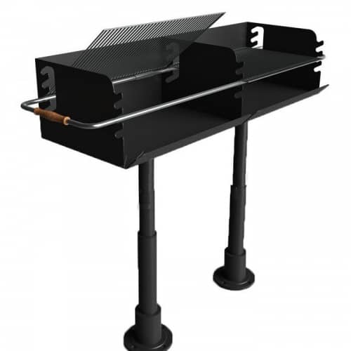 Купить Мангал-барбекю Хоббика Парковый 9601 семейный по низкой цене