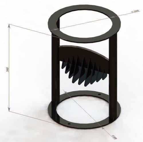 Купить Дровокол Metalex DK200 ручной по низкой цене