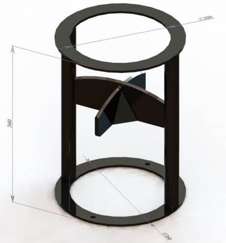 Купить Дровокол Metalex DK400 ручной по низкой цене