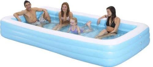 Купить Бассейн Jilong Giant Rectangular Pool 10184 надувной 305х183х56 см по низкой цене