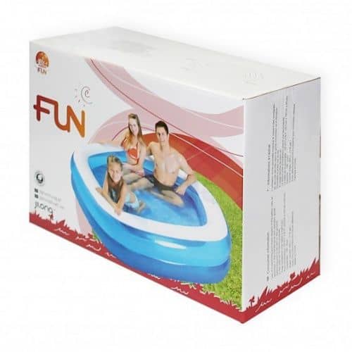 Купить Бассейн Jilong Giant Pentagon Pool 17222 надувной 201x197x47 см по низкой цене