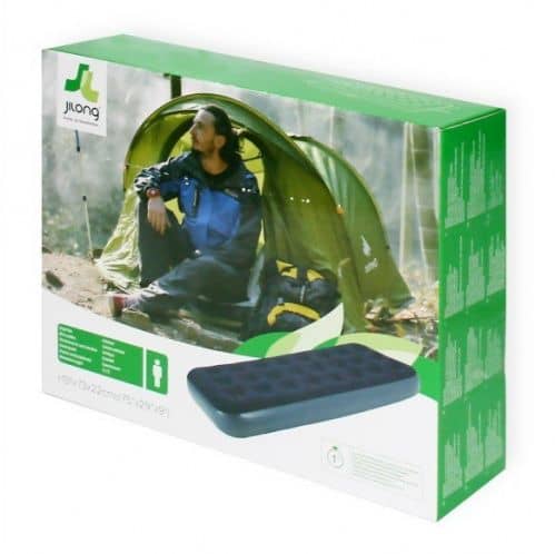 Купить Матрас Relax Flocked Air Bed Single 20411 надувной синий по низкой цене