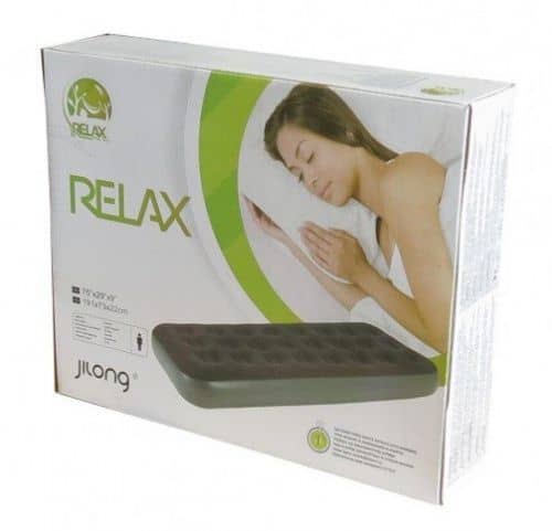 Купить Матрас Relax Flocked Air Bed Twin 20334 надувной синий по низкой цене