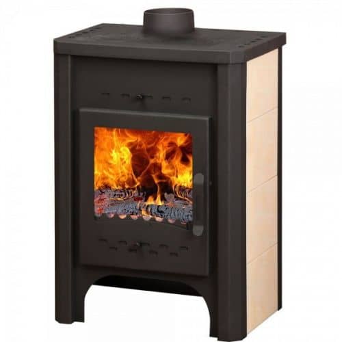 Купить Печь-камин Бавария с плитой и теплообменником ПК-007 по низкой цене