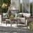 Купить Комплект мебели Allibert Orlando set with small table капучино - песочный по низкой цене