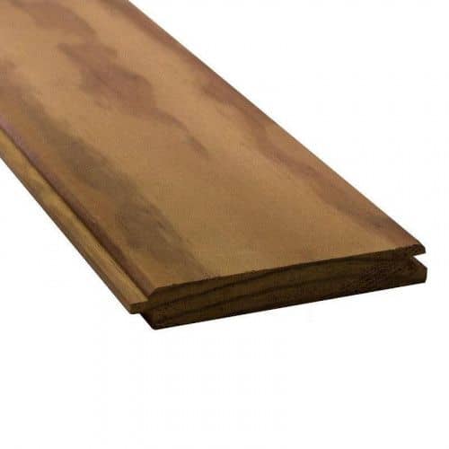 Купить Вагонка SLP Терморадиата шлифованная V-профиль 2400х190х20 мм по низкой цене