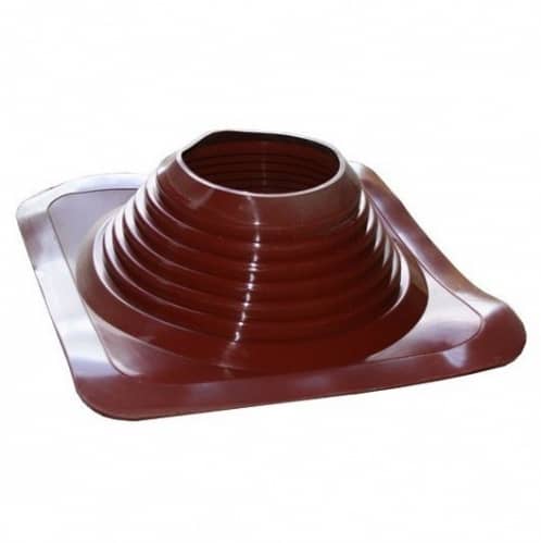 Купить Проход Master Roof кровли для дымохода прямой красный D200-300 мм по низкой цене