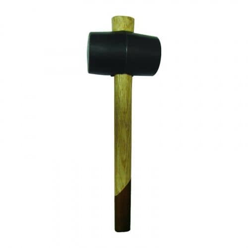 Купить Киянка Biber Стандарт с деревянной рукояткой, 50 мм, 0,25 кг по низкой цене