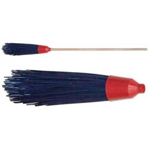 Купить Метла Fit 68049 полипропиленовая круглая с деревянным черенком по низкой цене