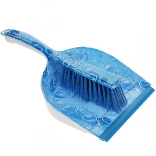 Купить Совок Fit 69002 для мусора с щеткой Аква по низкой цене