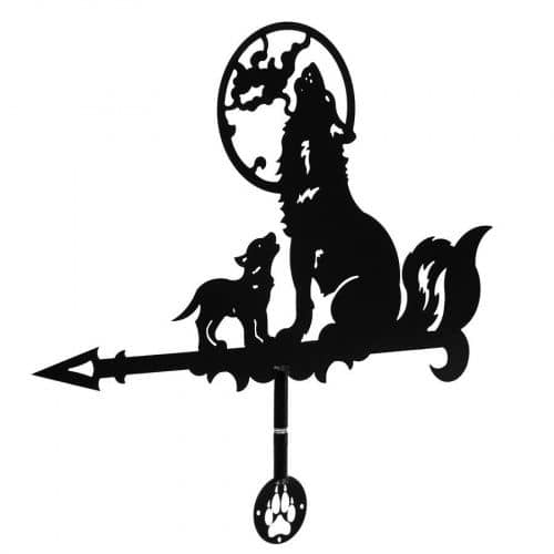 Купить Флюгер Metalex Волки малый по низкой цене