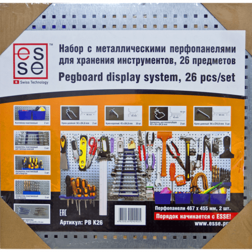 Купить Перфопанель Esse PBK26 набор 26 предметов по низкой цене