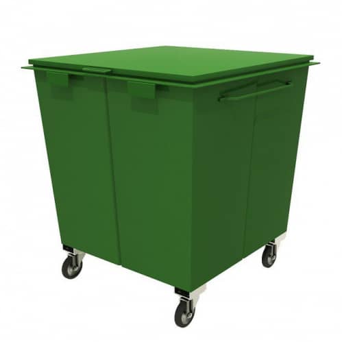 Купить Контейнер металлический для мусора крашенный 0,8 м3 по низкой цене