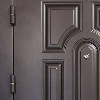 Купить Дверь Промет ПР2 Соломон JM777 входная металлическая левая снаружи металл Черный муар внутри МДФ Ель 2066х980 мм по низкой цене