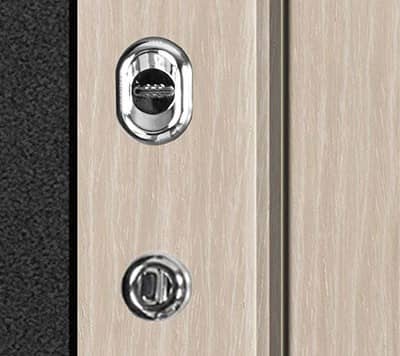 Купить Дверь Промет ПР2 Соломон JM777 входная металлическая левая снаружи металл Черный муар внутри МДФ Ель 2066х980 мм по низкой цене