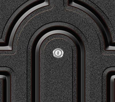 Купить Дверь Промет ПР2 Соломон JM777 входная металлическая левая снаружи металл Черный муар внутри МДФ Ель 2066х980 мм по низкой цене