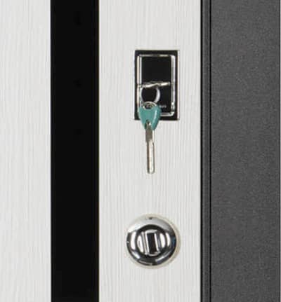 Купить Дверь Промет С4 Гранит входная металлическая левая снаружи металл Черный муар внутри МДФ Бодега рубин 2066х880 мм по низкой цене