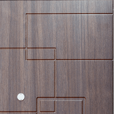 Купить Дверь Промет С4 Камелот входная металлическая левая снаружи металл Черный муар внутри МДФ Орех темный 2066х880 мм по низкой цене