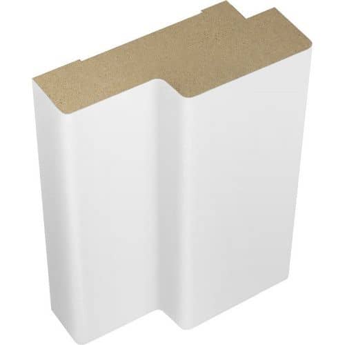 Купить Комплект дверной коробки Velldoris 74х30 мм ламинированный белый 770х2076 мм по низкой цене