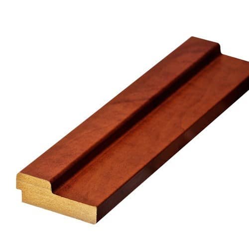 Купить Стойка Verda дверной коробки финиш-пленка Итальянский орех 2070х65х26 мм по низкой цене