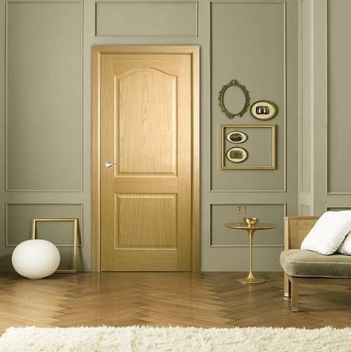Купить Дверное полотно Belwooddoors Капричеза Дуб глухое 2000х800 мм по низкой цене