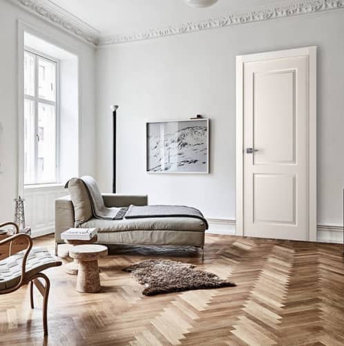 Купить Дверное полотно Belwooddoors Альта эмаль белая глухое 2000х600 мм по низкой цене