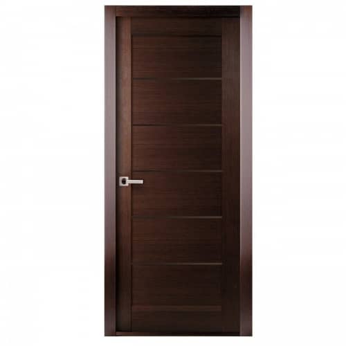 Купить Дверное полотно Belwooddoors Мирелла Венге глухое 2000х600 мм по низкой цене