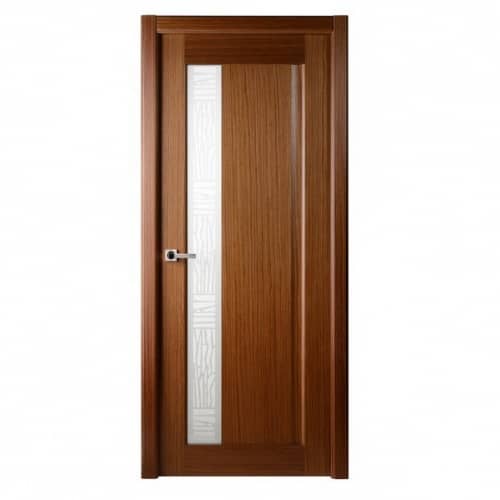 Купить Дверное полотно Belwooddoors Ланда Орех стекло мателюкс 2000х900 мм по низкой цене