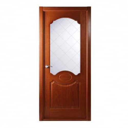 Купить Дверное полотно Belwooddoors Милан Кедр стекло мателюкс белый 2000х600 мм по низкой цене