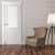 Купить Дверное полотно Belwooddoors Альта эмаль белая стекло мателюкс кристаллайз 2000х600 мм по низкой цене
