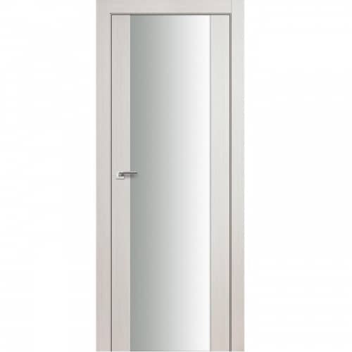 Купить Дверное полотно Profil Doors 8х экошпон Эшвайт мелинга стекло белый триплекс 2000х700 мм по низкой цене