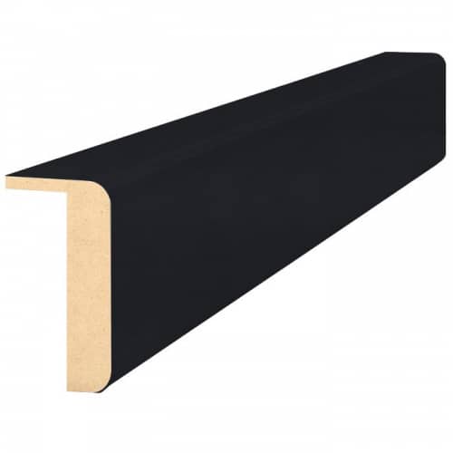 Купить Наличник Profil Doors телескопический экошпон прямой Черный матовый 2150х70х16 мм по низкой цене