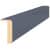 Купить Наличник Profil Doors телескопический экошпон прямой Антрацит 2150х70х16 мм по низкой цене