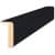 Купить Наличник Profil Doors телескопический экошпон прямой Черный матовый 2150х70х16 мм по низкой цене