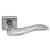 ручка adden bau quadro onda q304 дверная brushed хром Купить Ручка Adden Bau Quadro Onda Q304 дверная Brushed хром по низкой цене