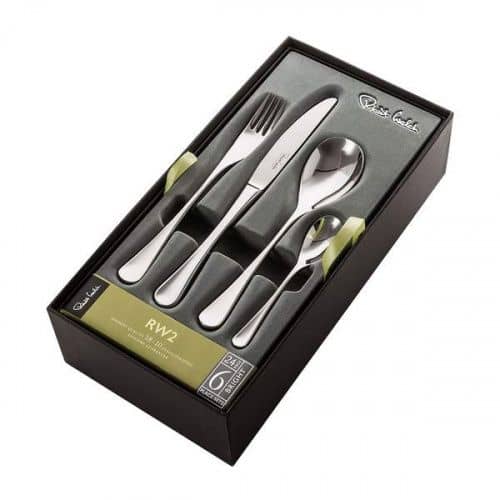 Купить Набор Robert Welch RWII Bright столовых приборов, 24 предмета по низкой цене