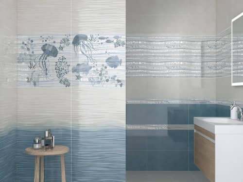Купить Плитка Kerama Marazzi Маритимос 11142R микс структура, обрезной 30х60 см по низкой цене