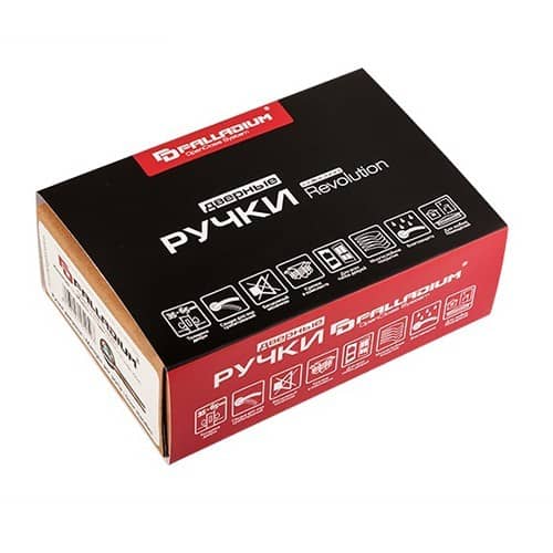 Купить Ручка Palladium Revolution Asolo AB/CP дверная по низкой цене