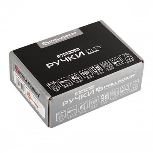 Купить Ручка Palladium А Tesoro SG/GP дверная по низкой цене