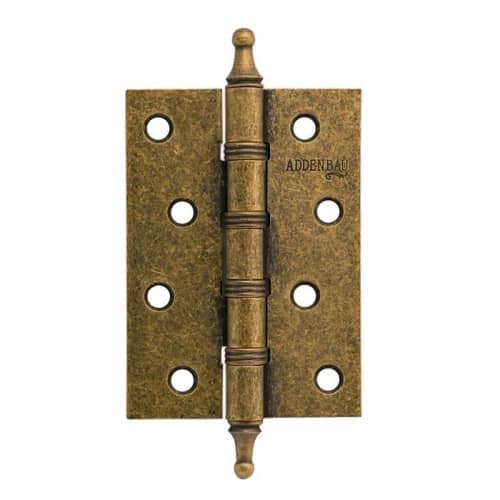 Купить Петля Adden Bau дверная 100X70X2.5 4W с четырьмя подшипниками Aged Bronze по низкой цене