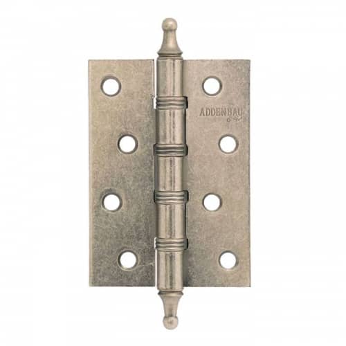 Купить Петля Adden Bau дверная 100X70X2.5 4W с четырьмя подшипниками Aged Silver по низкой цене