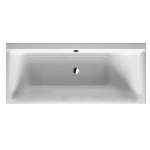 Купить Ванна Duravit P3 Comforts R акриловая, встраиваемая, с ножками 790100 700376 170х75 см по низкой цене