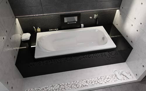 Купить Ванна Riho Columbia акриловая 150x75 см по низкой цене