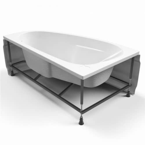 Купить Каркас Cersanit Joanna 160 New для акриловой ванны, в комплекте со сборочным пакетом, усиленный по низкой цене