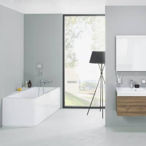 Купить Ванна Ravak 10° акриловая правая белая 1600х950 мм по низкой цене