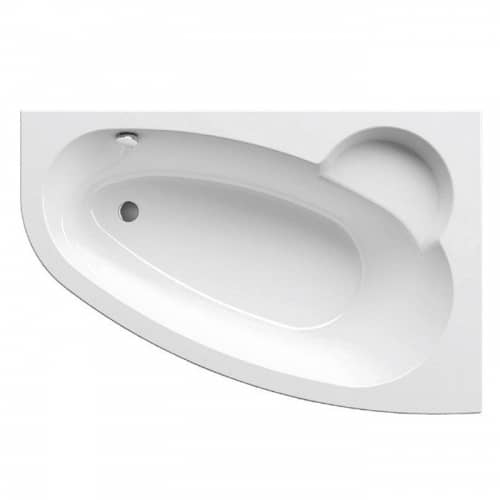 Купить Ванна Ravak Asymmetric акриловая правая белая 1700х1100 мм по низкой цене